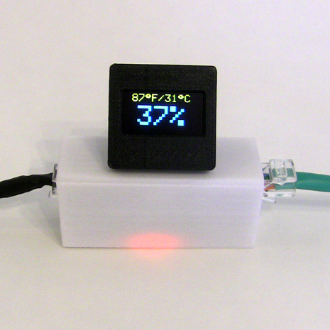 Mini OLED Temp Gauge